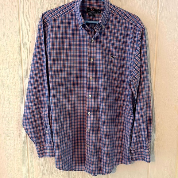 Vineyard Vines whale shirt button down medium - Picture 2 of 6